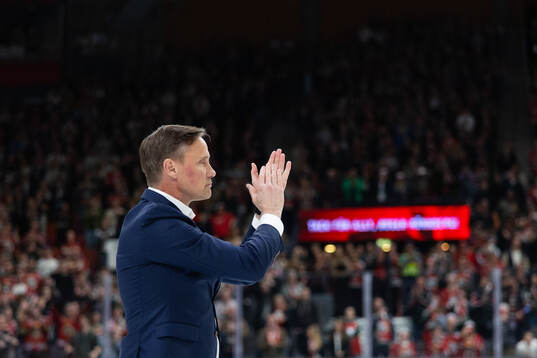 Frölundas tränare Roger Rönnberg