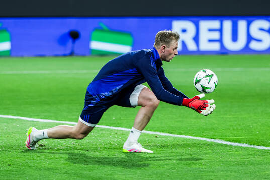 Goalkeeper Jacob Rinne of Djurgården