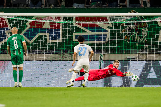 Goalkeeper Jacob Rinne of Djurgården
