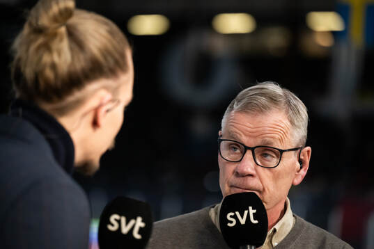 Håkan Loob in the Swedish broadcaster SVT