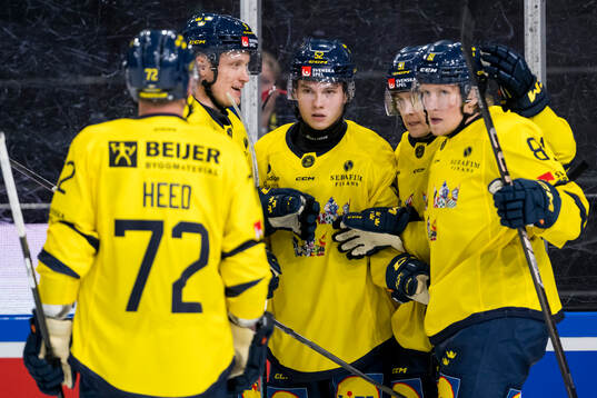 Tim Heed, Gabriel Carlsson, Anton Lundmark and Marcus