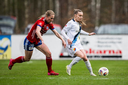 Vittsjös Linda Charlotta Sällström och Djurgårdens Ebba