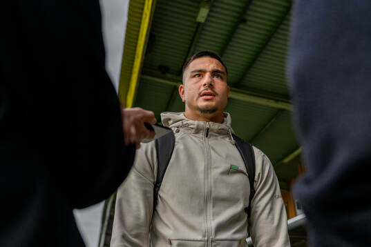 Hammarbys Jusef Erabi intervjuas