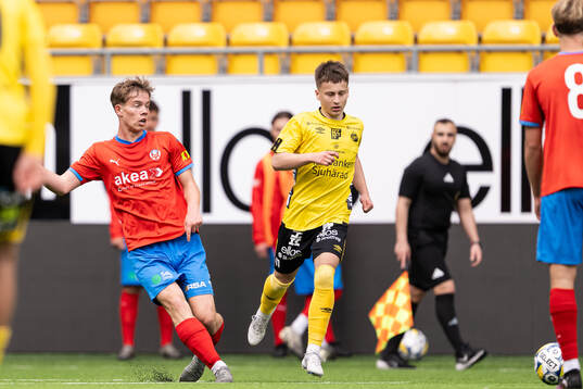Helsingborgs Viktor Erlandsson Vilstrup och Elfsborgs Lucas