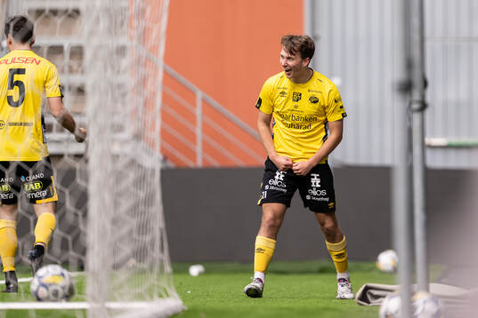 Elfsborgs Adam Vetterlöv jublar