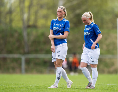 Halmstads Nora Hultgren och Lovisa Brogren