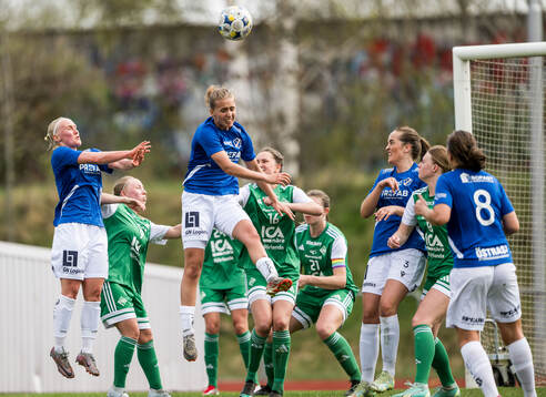 Halmstads Lovisa Brogren och Anna Andersson