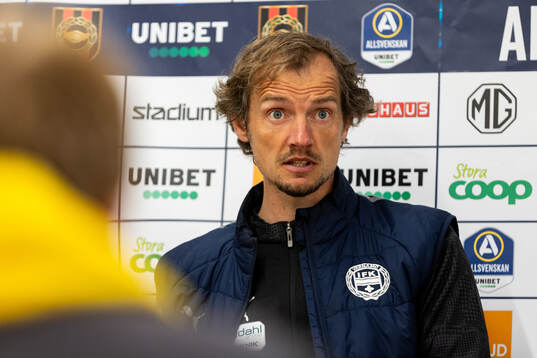 Värnamos tränare Robin Asterhed