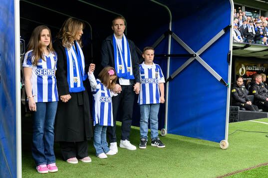 Oscar Wendt med familj