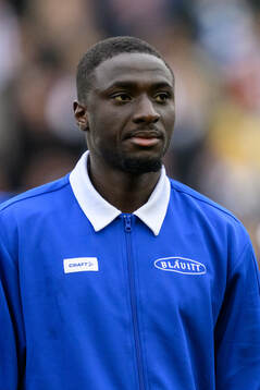 IFK Göteborgs Imam Jagne vid lineup