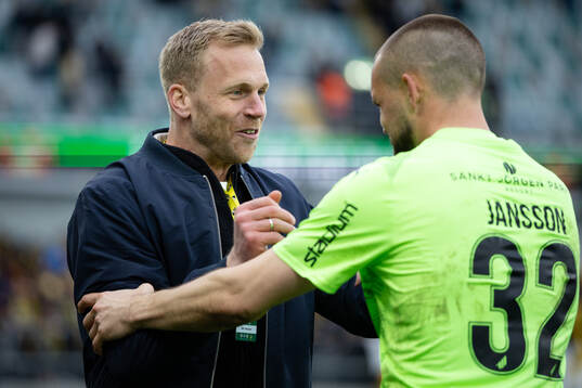 Häckens målvakt Peter Abrahamsson och målvakt Oscar