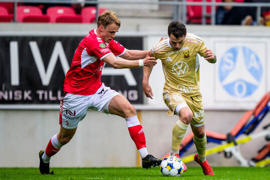 Kalmars Sivert Engh Øverby och Östersunds Adrian Edqvist