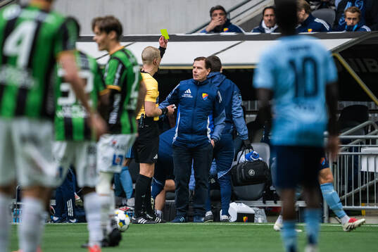 Djurgårdens assisterande tränare Christer Mattiasson