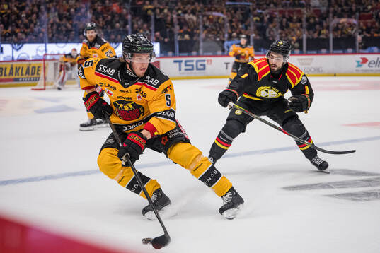 Luleås Marcus Hardegård och Brynäs Bobby Trivigno