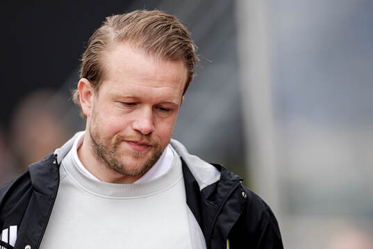 Umeå FCs tränare Anders Bååth Sjöblom