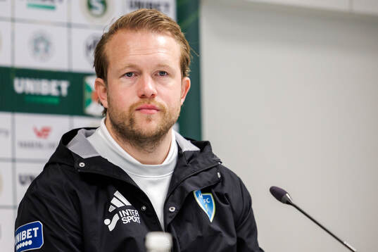 Umeå FCs tränare Anders Bååth Sjöblom
