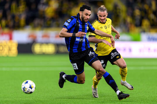 Sirius Joakim Persson och Elfsborgs Niklas Hult