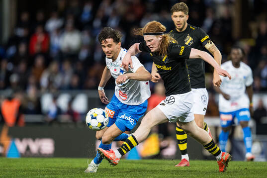Värnamos Mohammad Alsalkhadi och AIKs Elvis van der Laan