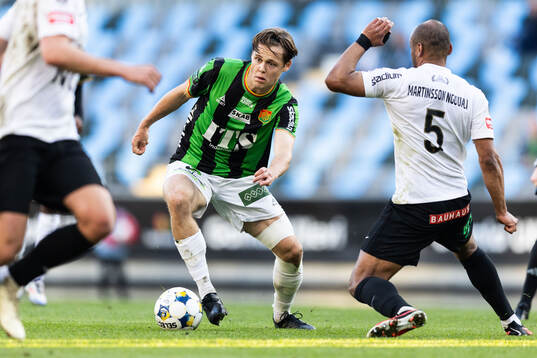 GAIS Axel Henriksson och Brommapojkarnas Serge-Junior