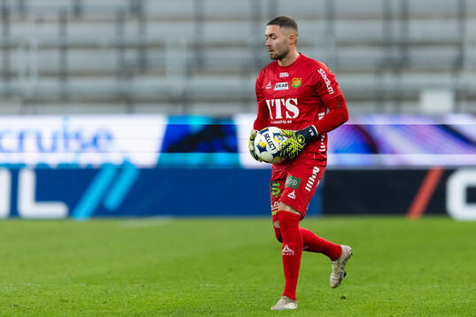 GAIS målvakt Mergim Krasniqi