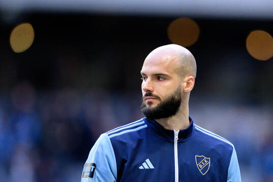 Djurgårdens målvakt Filip Manojlovic
