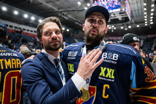 Djurgårdens assisterande sportchef Jacob Josefsson och