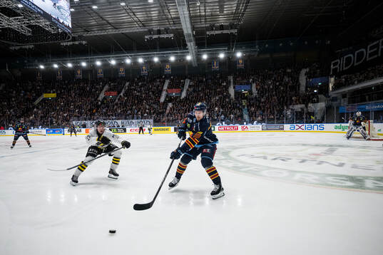 AIKs Rasmus Rudslätt och Djurgårdens Jakob Ragnarsson