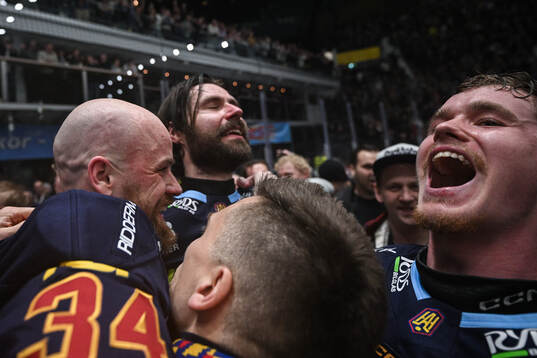 Djurgårdens Daniel Brodin jublar