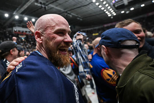 Djurgårdens Daniel Brodin jublar