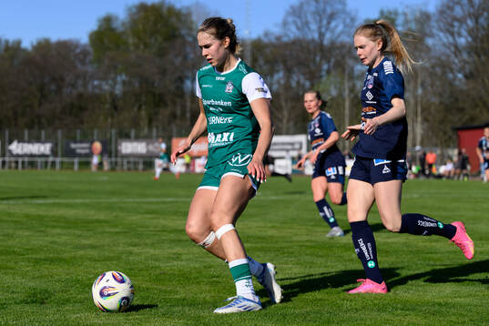 Alingsås Emmaliina Tulkki och Linköpings Malin Johnsen Brenn