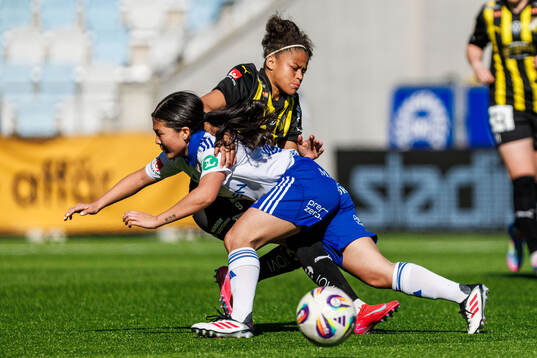 IFK Norrköpings Viktoria Veber och Häckens Felicia