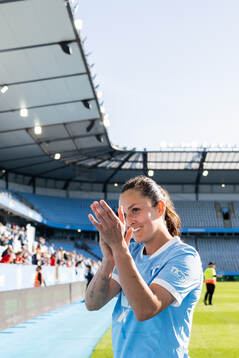 Malmö FFs Isabella D'Aquila jublar