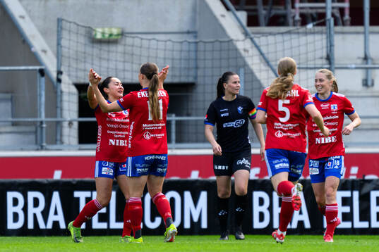 Vittsjös Jaida Nyby jublar efter 0-1