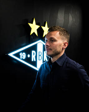 Alfred Johansson, head coach of Rosenborg,