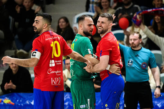 Borås Medi Dresevic jublar efter 2-1