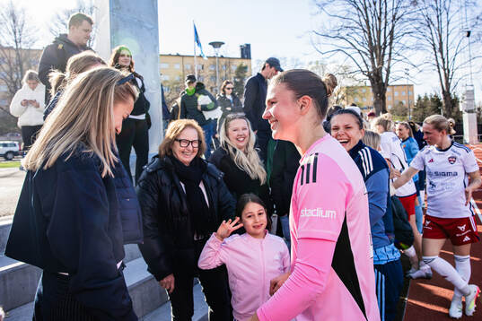 Djurgårdens målvakt Anna Koivunen