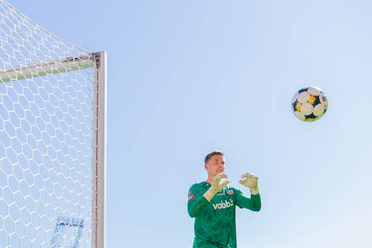 Helsingborgs målvakt Johan Brattberg