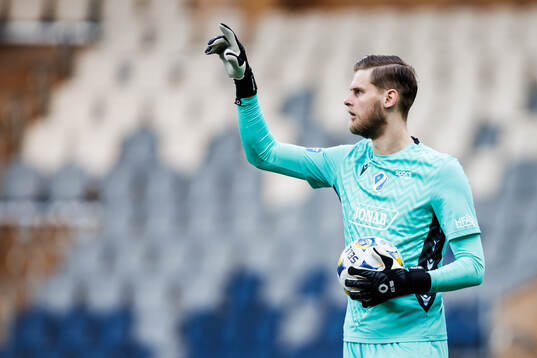 Halmstads målvakt Tim Rönning