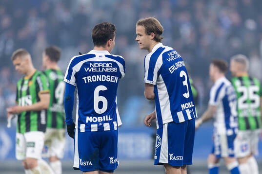 IFK Göteborgs Anders Trondsen och August Erlingmark