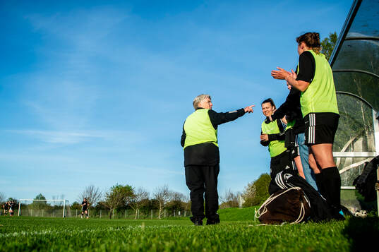 Las Presidentas tränare Susanne Erlandsson