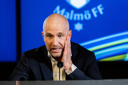 Malmö FFs tränare Henrik Rydström