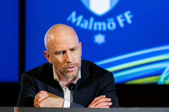 Malmö FFs tränare Henrik Rydström