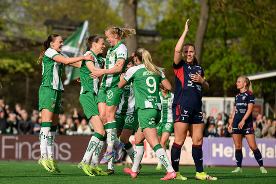 Bla gjennom flere bilder av Fotboll, Dam, Svenska Cupen, Semifinal, Hammarby - Rosengård