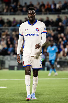 Benoît Badiashile of Chelsea