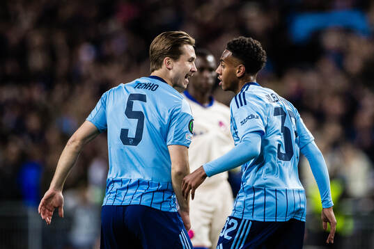 Isak Alemayehu Mulugeta and Miro Tenho celebrates after 1-4