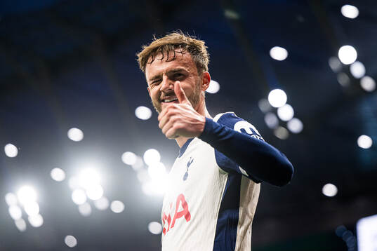 James Maddison of Tottenham