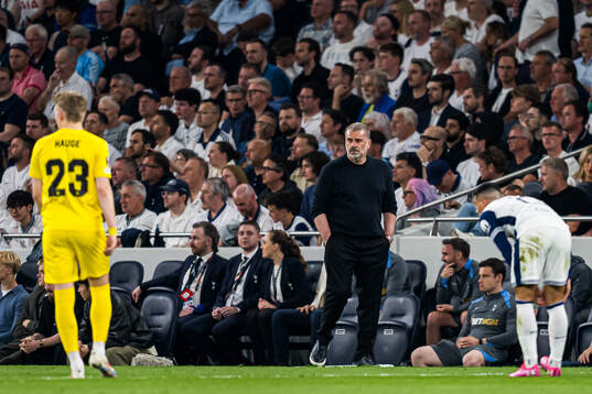 Ange Postecoglou, head coach of Tottenham