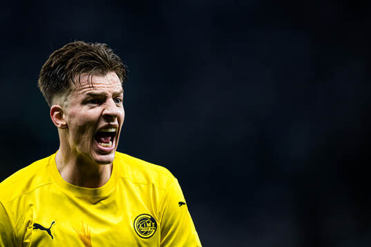 Jostein Gundersen of Bodø/Glimt celebrates after 3-1