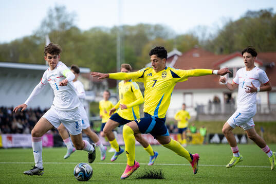 André Thomas Sivok of Czech Republic and Rayan Bardghji of Sweden