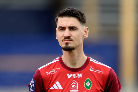 Skövde AIKs Aldin Basic vid lineup